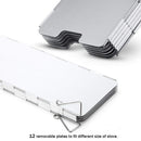 Camping Stove Windscreen 12 Plates Ultralight Folding Camp Stove Windscreen U6T5
