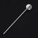 7.5 inch Spoon Straws Set, Stainless Steel Reusable Drinking Straw Stirrers D2G3