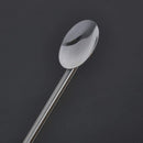 7.5 inch Spoon Straws Set, Stainless Steel Reusable Drinking Straw Stirrers D2G3