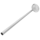 Fine Stainless Steel Reusable Spoon Drink Straw Set Long Spoons / Stirrer F N9S1