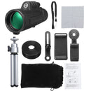 12x50 Outdoor Portable Monocular HD Optic Day Night Vision Phone Telescope Camping Travel