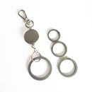 18/22/26/32mm Diameter Titanium Alloy Key Ring Hanging Buckle Keychain EDC Hunting Camping