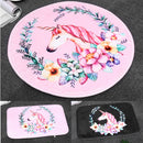 Unicorn Carpet Area Rug Floor Mat Children Bedroom Living Dining Room Bath Decor Carpet