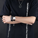 Punk Personality Bracelet Men's Retro Leather Bracelet