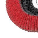4 Inch Red Corundum Net or Plastic Cover Polishing Wheel Grinding Disc
