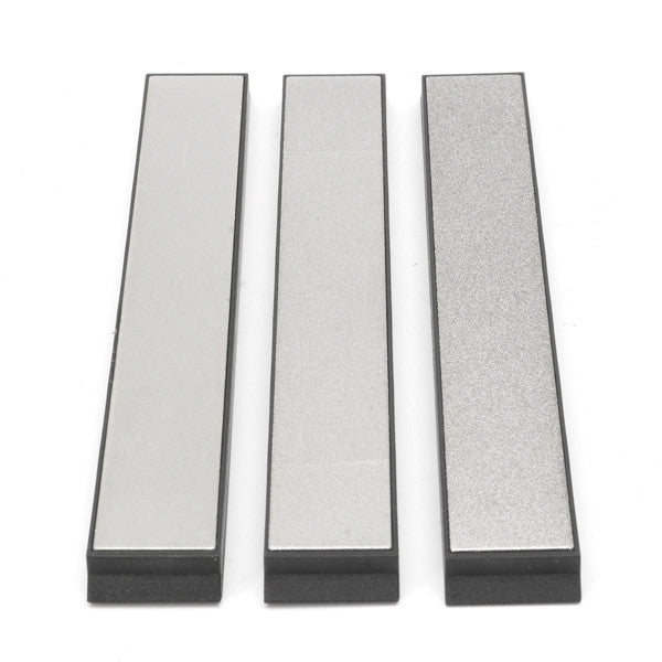 3pcs 240/600/1000 Grit Sharpen Stone Set Edge Diamond Sharpening Whetstone Sharpener