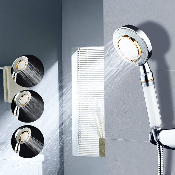 Minleaf ML-SH5 Removable Mirror Shower Head Multi-Function Filter Massage Negative Ion Shower Head