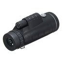40X60 Zoom Optical Lens Monocular Telescope + Clip + Tripod For Mobile Phone