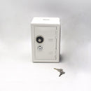 Safe Security Metal Money Bank Deposit Cash Savings Saving Box Jar Coins Storage Box for USD EURO GBP Money Desktop Organizer