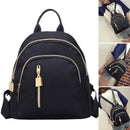 Fashion Women Travel Backpack Oxford Cloth Zipper Shoulder Bag Casual Backp