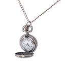 Small quartz pocket watch hollow retro design quartz pocket watch