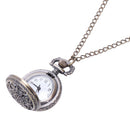Small quartz pocket watch hollow retro design quartz pocket watch