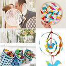 6 Pieces 4 Inch Round Wooden Embroidery Hoops Bulk Wholesale Bamboo Circle