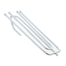 [25 Pack] Drapery Curtain Tape Stainless Steel 4 Prongs Pinch Pleat Hook Cl F7X1