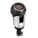 Auto Black Panel Red circle 6 Speed Car Gear Shift Knob Lever For Volkswagen VW Golf 7 Mk7 GTI GTD 2013-2018