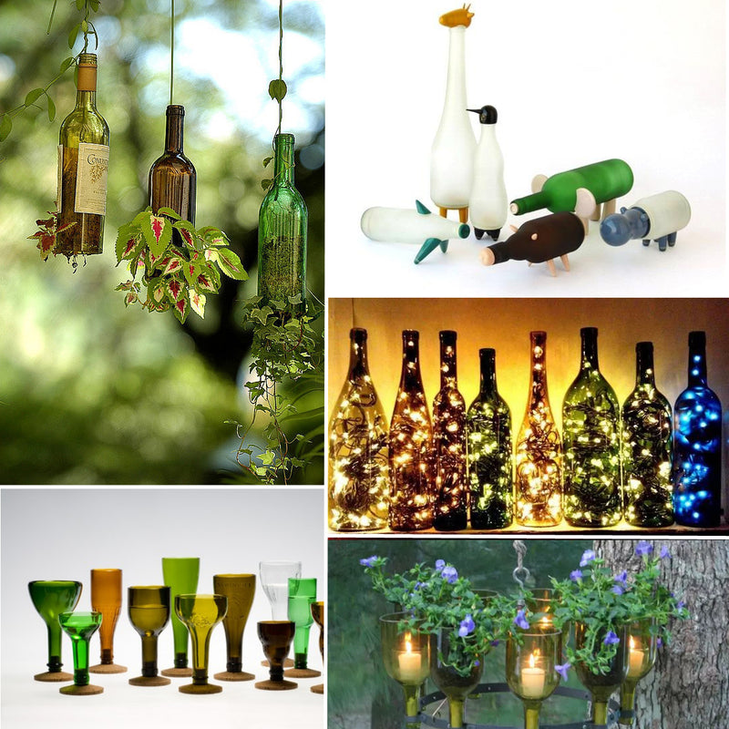Glass Wine Bottle Cutter Cutting Machine Beer Jar DIY Kit Craft Recycle Tool