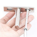 6Pcs 3-Inch Invisible Floating Shelf Brackets, Hidden Shelves Supports, Wal L4K7