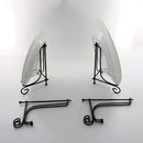 (4 Pack) 6 inch Iron Display Stand, Black Iron Easel Plate Display Photo HolY2K2