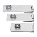 Thicken 304 Stainless Steel Safety Hasps Heavy Duty Gate Bolt Latch Buckle Anti-theft Door Lock