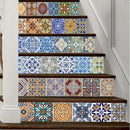 Peel and Stick Tile Backsplash Stair Riser Decals DIY Tile Decals Mexican T G7O8