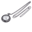 Large new quartz pocket watch Fashion trend Roman scale design magic glass  U3C8