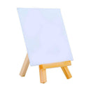 3 by 5 Inch Tiny Wood Easels Set for Paintings Craft Small Acrylics Oil Pro