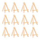3 by 5 Inch Tiny Wood Easels Set for Paintings Craft Small Acrylics Oil Pro