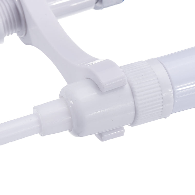 ABS Portable Bidet Sprayer Set Handheld Three Outlet Water Separator Retractable w/ 1.5m Spring 1/2" Hose Adapter Free Mounting Bracket Switch Toilet Cleaning Tool