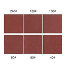 60pcs Triangular Hook and Loop e-Sandpaper, Fit 3-1/8 Inch Oscillating Mult