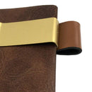 Pen Loop Traveler Notebook Leather Pen Holder with Stainless Steel Clip 4 P M8G6