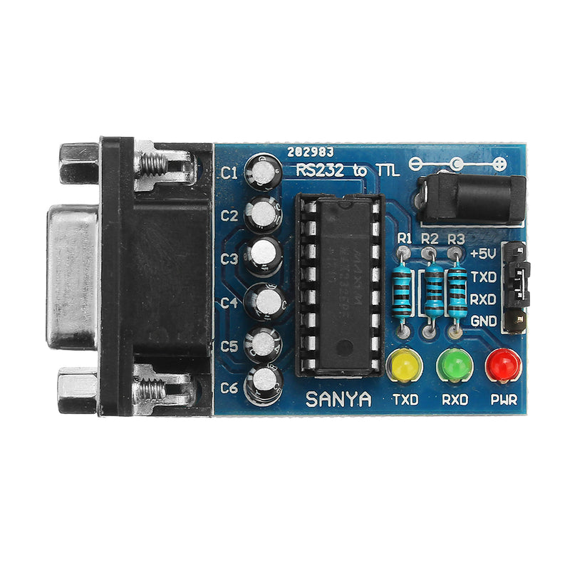 RS232 To TTL Converter Module Transfer Chip With 4PCS Cables