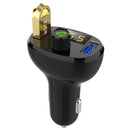 Bluetooth FM Transmitter  Charger 3.0 Car MP3 Audio Music Player Dual UR3C6