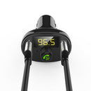 Bluetooth FM Transmitter  Charger 3.0 Car MP3 Audio Music Player Dual UR3C6