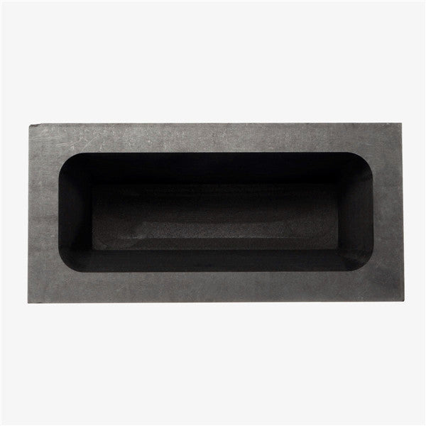 125x60x40mm Square Graphite Mold Crucible for Melting Casting 85oz Gold/46oz Silver