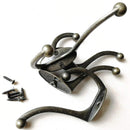 8 pieces of heavy duty coating hook wall hanging tool hook hook double hook