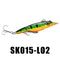 SeaKnight SK015 1PC 19g 75mm Sinking Fishing Lure Pencil 3D Eyes Simulation Skin Hard Fish Baits