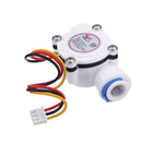 3/8"Quick Fit Plastic TurbineHall Meter Water Flow Sensor For Water Liquid Id10 mm