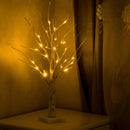 60cm Warm White LED Birch Twig Tree Night Light Table Lamp Home Party Wedding Christmas Holiday Decoration