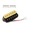 Electric Guitar Humbucker Pickups Neck Alnico V Pickup (Zebra + black)