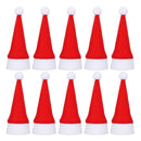 20 Pack Mini Santa Christmas Mats for Dining Table Cutlery Holder M2I8