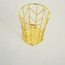 Pen Holder, Makeup Brush Holder Wire iron Pencil Holder Desk Accessories go