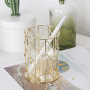 Pen Holder, Makeup Brush Holder Wire iron Pencil Holder Desk Accessories go