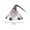 Christmas Santa Claus Decoration Xmas Handmade Swedish Land God Plush Funny D6W2