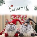Christmas Santa Claus Decoration Xmas Handmade Swedish Land God Plush Funny D6W2