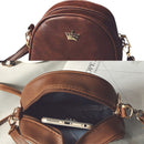Fashion Women Messenger Bags PU Leather Shoulder Bag Mini Bag Crown Evening M5I2