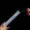 5 Pcs Clear Plastic Graduated Cylinder, 10, 25, 50, 100, 250ml, with 2 Plas