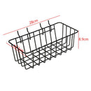 Wrought iron tool storage basket family storage metal basket,Pegboard Baske E2S4