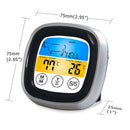 Instant Read Digital Meat Thermometer,Touchscreen Cooking Kitchen Thermomet R8N1