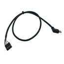 (2-Pack) 50CM 90 Degree Left Angle Mini USB Male to 5 Pin Motherboard Femal