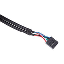 1M/3.3Ft 10 Pin Motherboard PCB Cable Male to Female Header Extender Extens